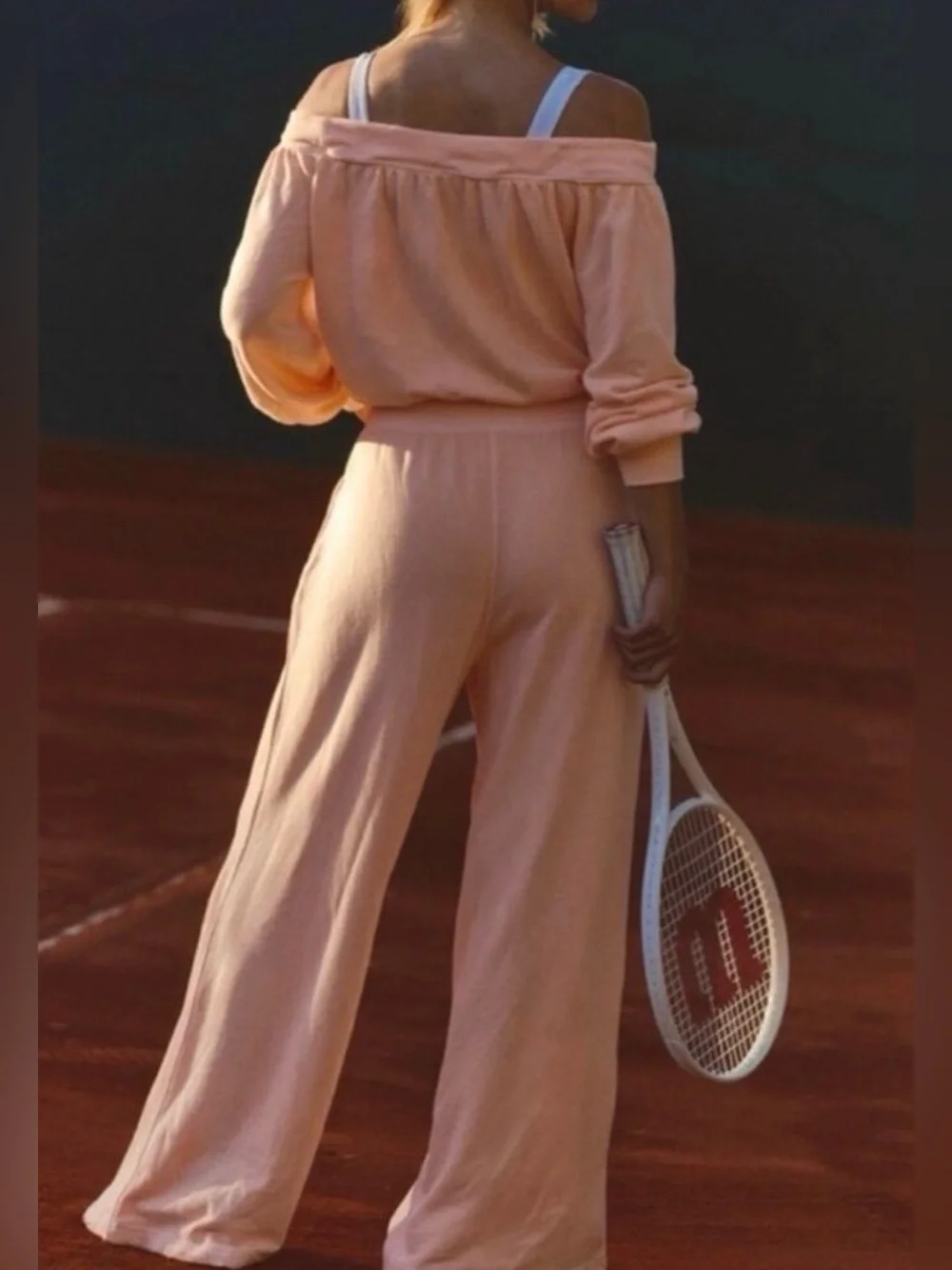 NWT Free People Movement S One to Beat Onesie in Pastel Peach 🍑 Jumpsuit New - Picture 4 of 9
